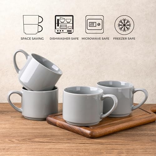 14 OZ Coffee Mugs Set of 6 (6 Count)