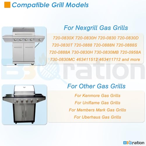 17" Grill Grates for Nexgrill 4