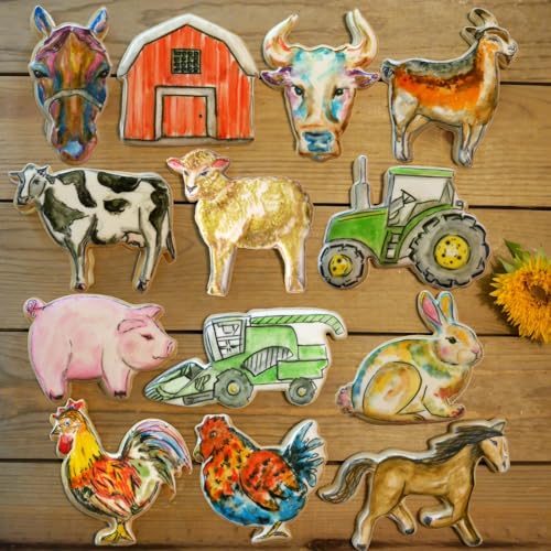 Farm Animal Cookie Cutter Set
