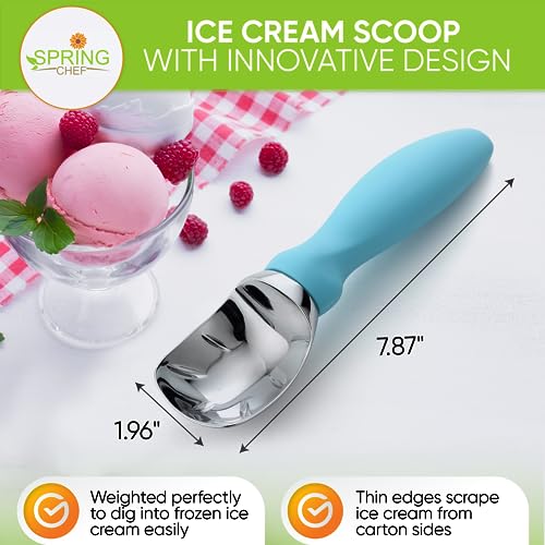 Heavy Duty Metal Ice Cream Scoop w
