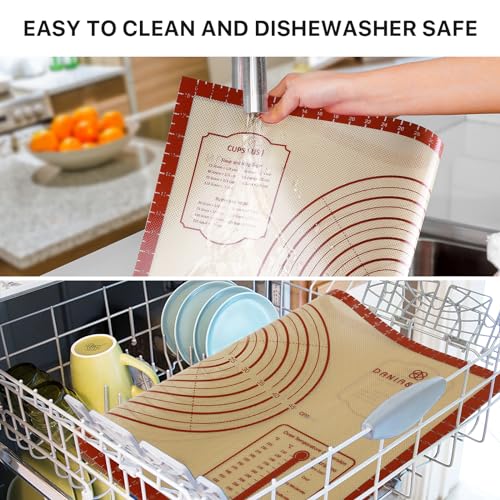 36"x24" Extra Thick Silicone Baking Mat for Pastry and Bread