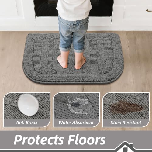 24x36 Inch Kitchen Rugs Non Slip Washable Kitchen Sink Rug (72 Sq Ft)