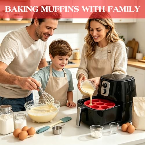 Silicone Muffin Pans for Air Fryer (2 Count)