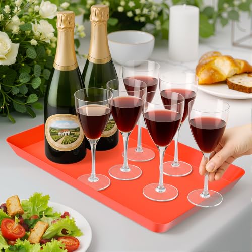 4 pcs Serving Tray for Entertaining (4 Count)