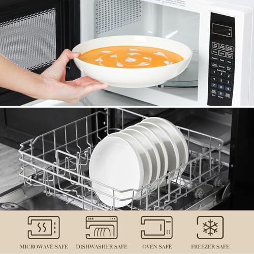 8.85" Large Pasta Bowls (4 Count)