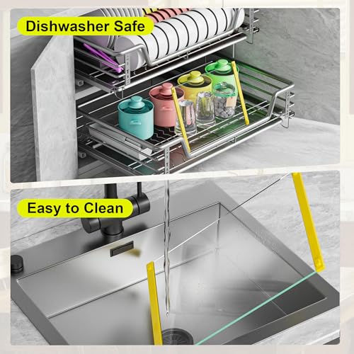 Tempered Glass Cutting Board for Kitchen (2 Count)