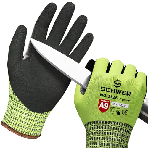 ProGuard Highest Level Cut Resistant Work Gloves PR3326 for Extreme Protection