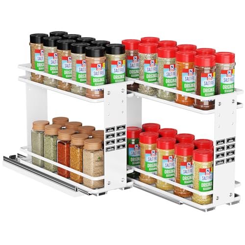 Pull Out Spice Rack Organizer (2 Count)