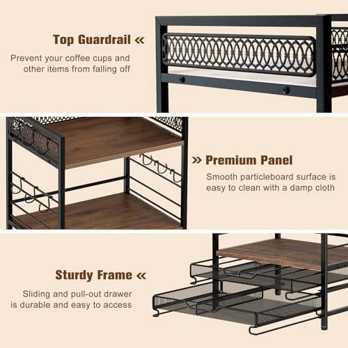 Coffee Bar Station Organizer (4 Count)