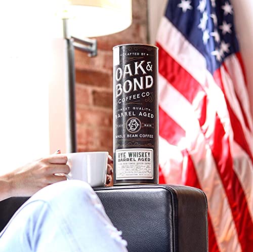 Rye Whiskey Barrel Aged Coffee (10 Ounce)