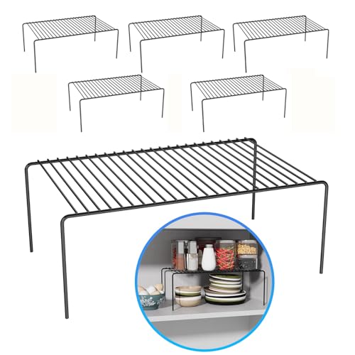 6Pack Cabinet Storage Shelf Rack (6 Count)