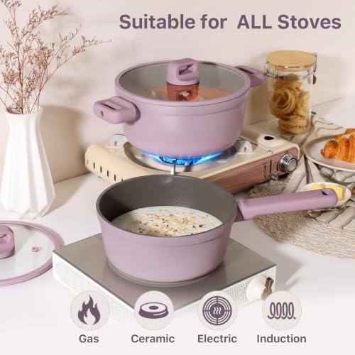 20Pcs Nonstick Pots and Pans Set
