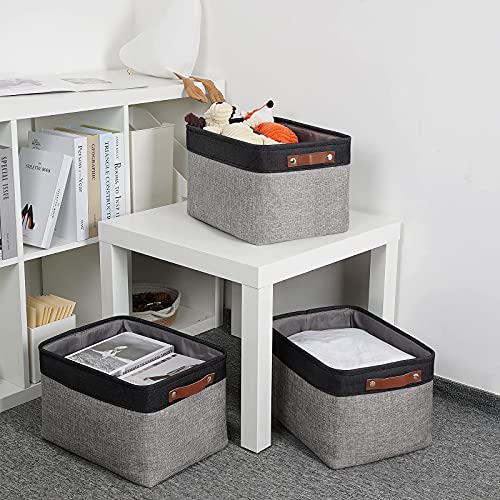 Fabric Baskets for Storage (3 Count)