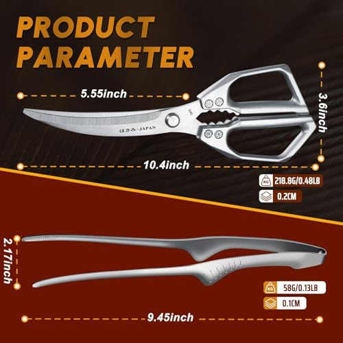 Kitchen Scissors and Cooking Tong (2 Count)