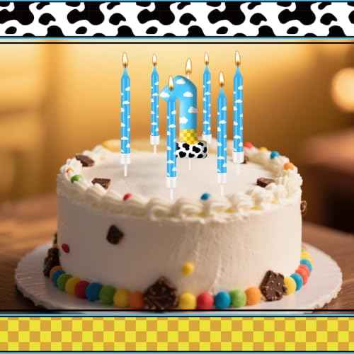 13PCS Toy Inspire Game Story Birthday Candles Set for Kids (13 Count)