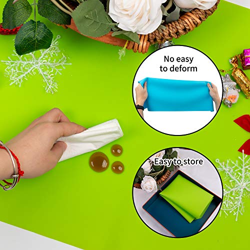 2 Pack Extra Large Silicone Mats for Crafts (2 Count)