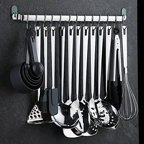 Stainless Steel Cooking Utensils Set (37 Count)