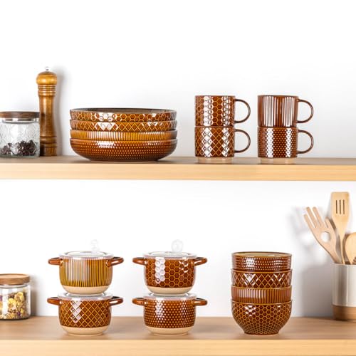 8.5'' Large Pasta Bowls (4 Count)