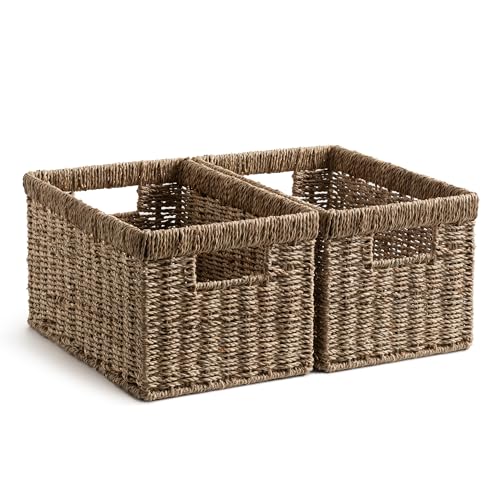 Wicker Baskets for Storage (2 Count)