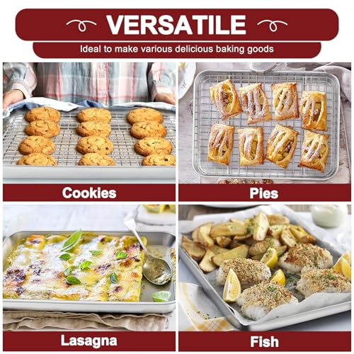 Baking Sheet with Rack (6 Count)
