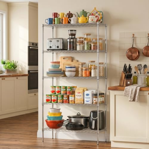 5 Tier Wire Shelf