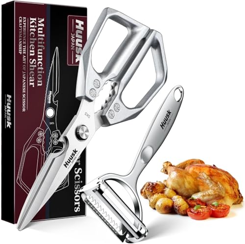 Kitchen Scissors and Vegetable Peeler Set