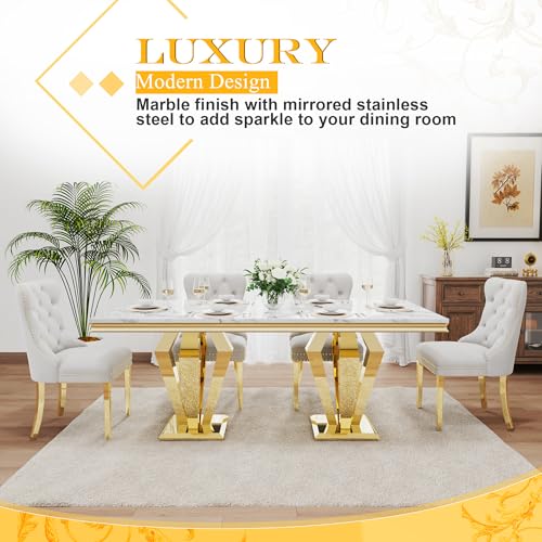 7 Piece Luxury Dining Room Set (7 Count)