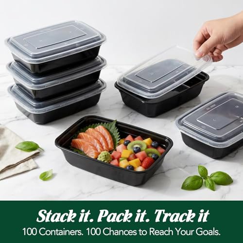 Glotoch Meal Prep Containers 32oz 800 Pack (800 Count)
