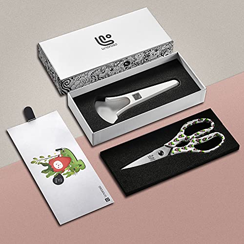 Kitchen Scissors Heavy Duty Kitchen Shears with Magnetic Holder Made with Japanese Steel 4034