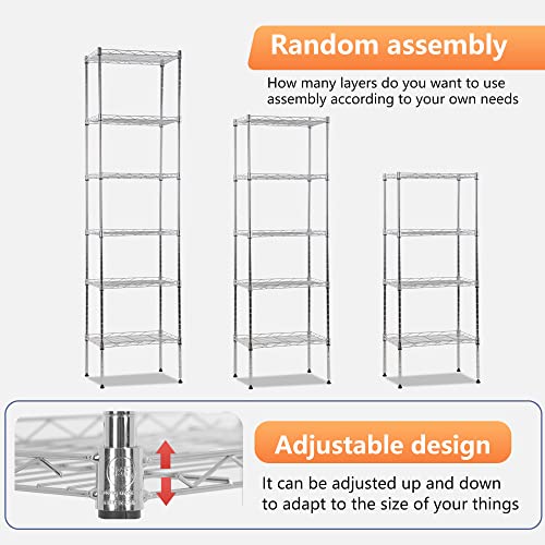 6 Tier Wire Shelf