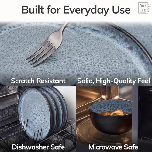 18 Piece Stoneware Dinnerware Set for 6 (18 Count)