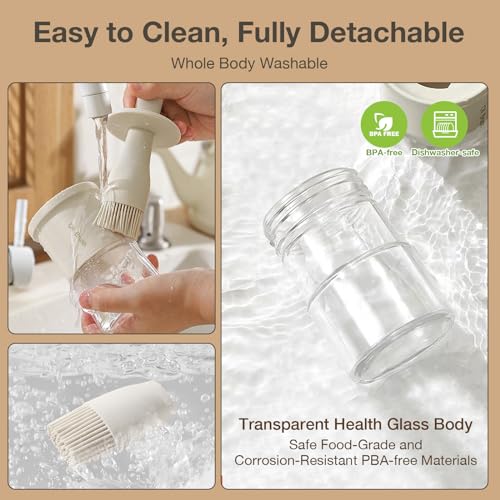 Oil Dispenser with Brush