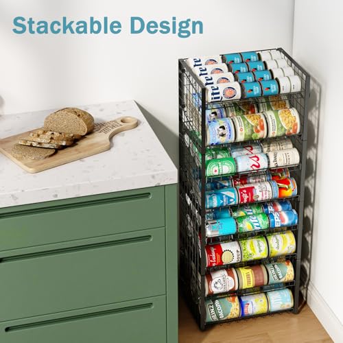 3 Pack Stackable Can Rack Organizer (3 Count)