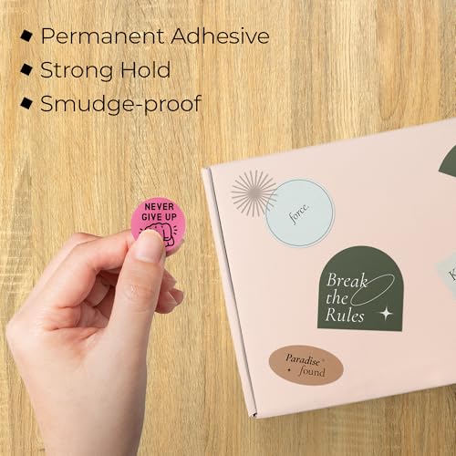 Bright Pink Thermal Labels (735 Count)
