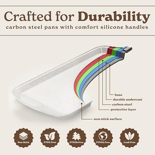 Nonstick Stackable Bakeware Set