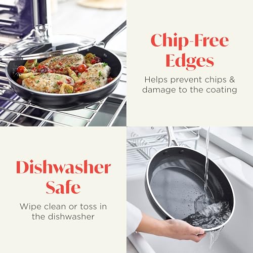 Orfeo 3QT Nonstick Saute Pan with Lid