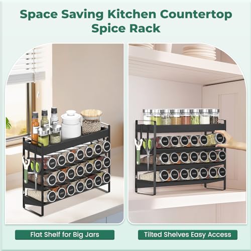 Spice Seasoning Rack Organizer Kitchen Countertop