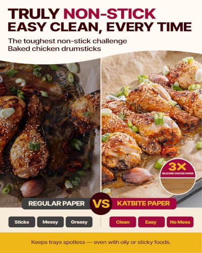 9x13 Inch Parchment Paper Sheets 130PCS (130 Count)