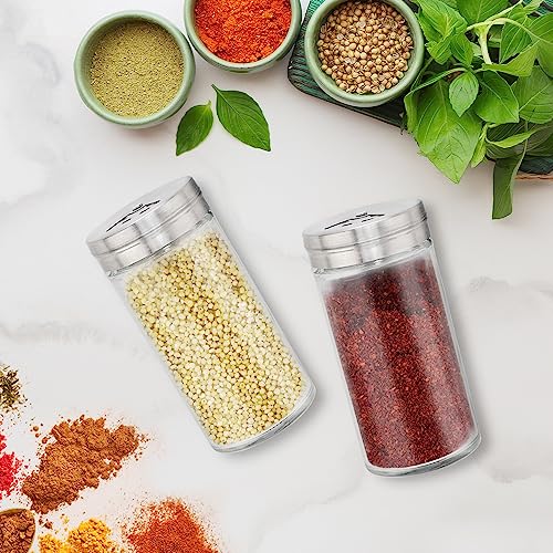 Spice Jars with Shaker Lids (6 Count)