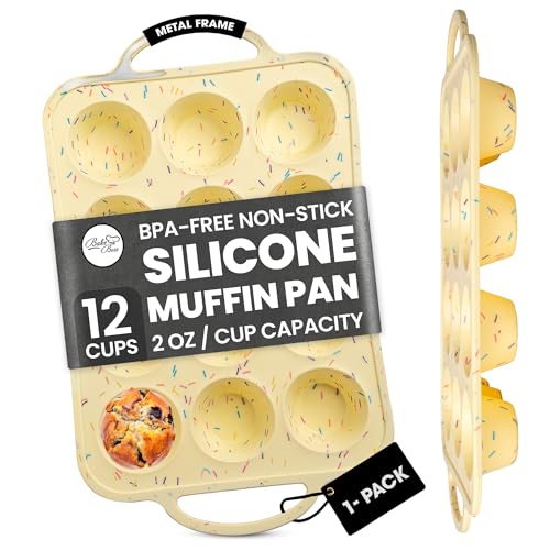 Silicone Mini Muffin Pan 12 Count