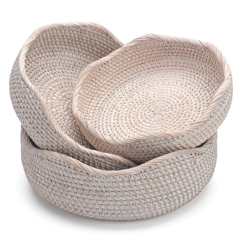 Rattan Bread Basket (3 Count)