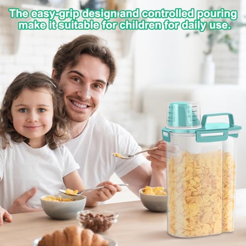 Rice Container Cereal Storage Container 2 Pack 5 Lbs (2 Count)
