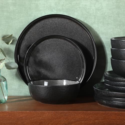 Tahoe Sunset 12 Piece Stoneware Reactive Glaze