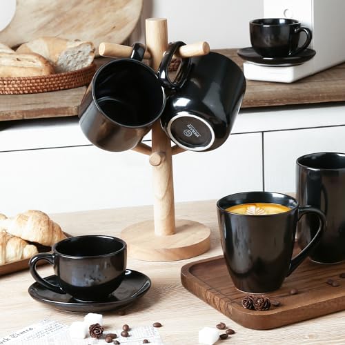 Ceramic Coffee Mug Set (4 Count)