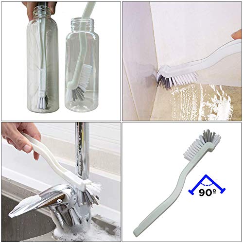 Dish Brush Set 4 Pack with Handle (4 Count)