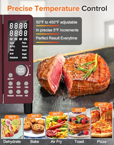 Bravo Pro Smart Air Fryer Toaster Oven Countertop Combo
