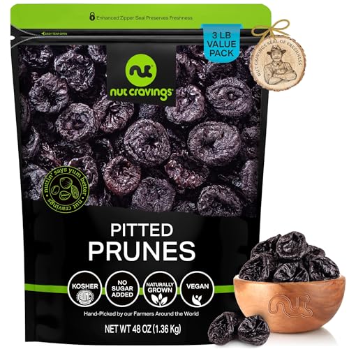 Dried Prunes Pitted Unsweetened (48 Ounce)