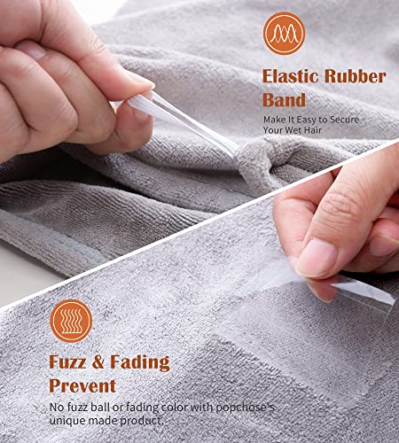 Microfiber Hair Towel Wrap (3 Count)