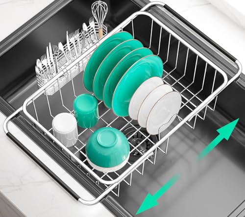 Large Sink Dish Drying Rack