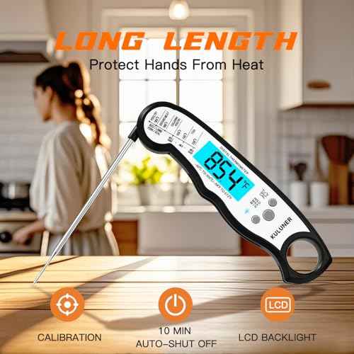 Digital Instant Read Meat Thermometer for Cooking